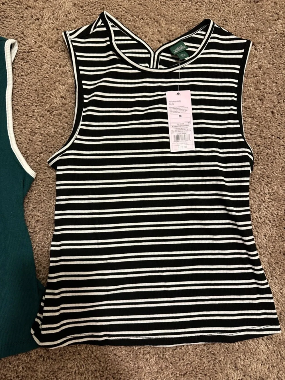 Bundle of 2 NWT Wild Fable Ribbed Tanks - Picture 4 of 5